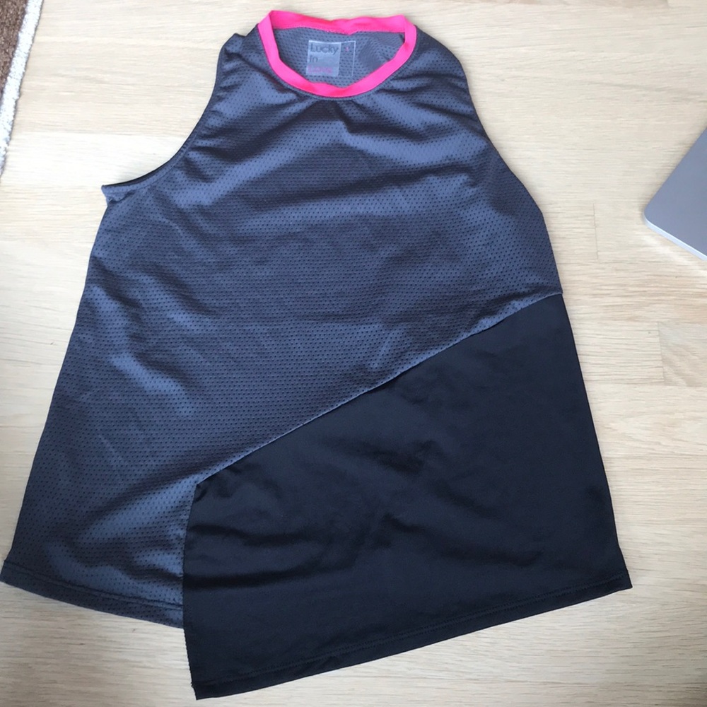 Lucky in Love tennis tank